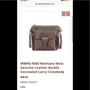 Montana Western bag